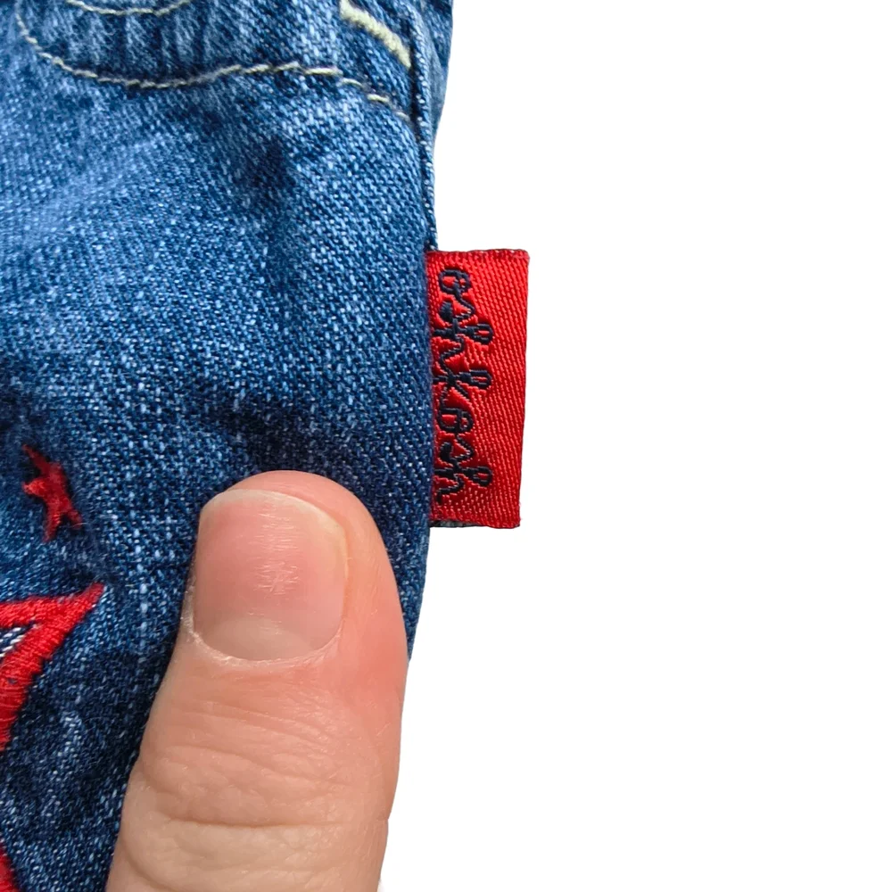OshKosh B'gosh Blue Star Embroidered Shorts